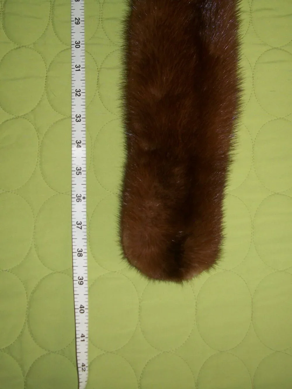 Vintage Real Gruidl Brown Mink Fur Collar/Stole